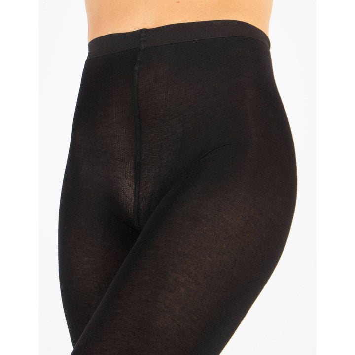 Cette - Strumpfhose aus Kaschmirwolle 150 DEN, Winterstrumpfhose in Schwarz