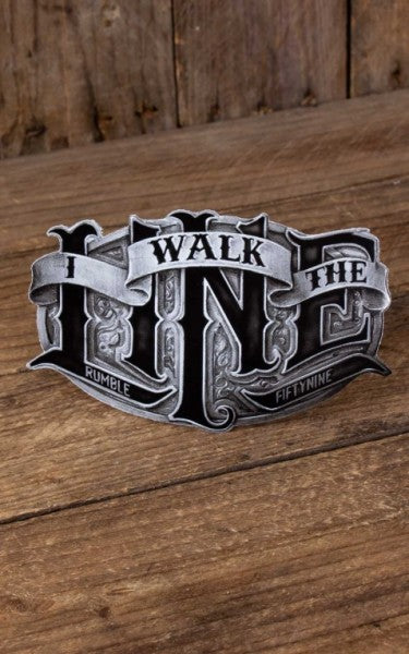 Rumble59 - Sticker I walk the line