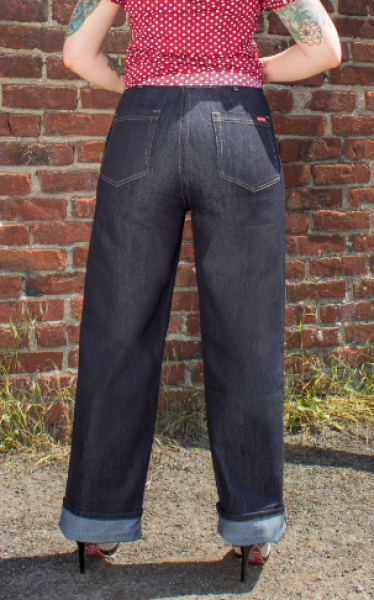 Rumble 59 - Dames Denim Marlene Jeans