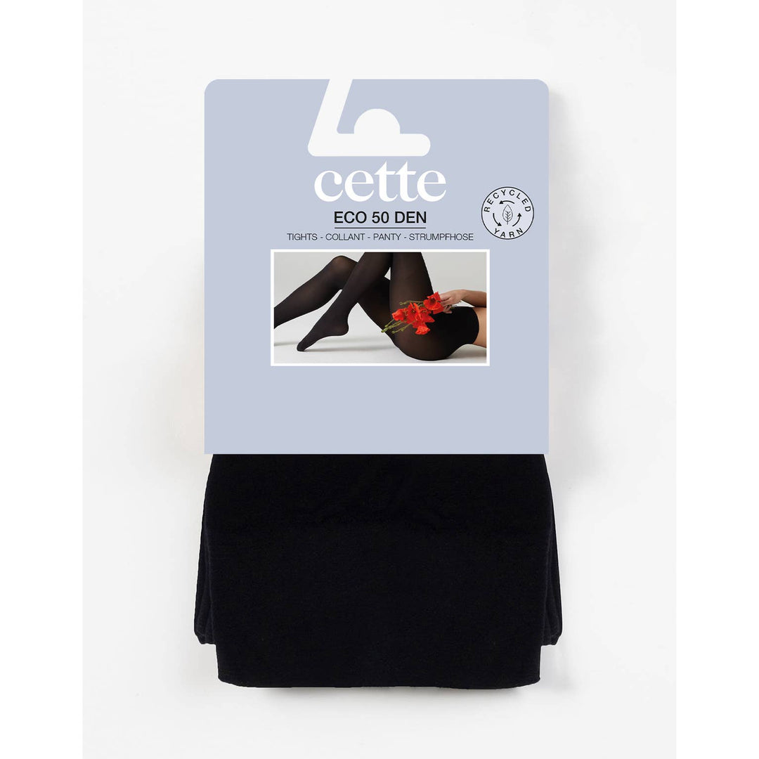 This - Opaque tights, recycled, 50 DEN in black