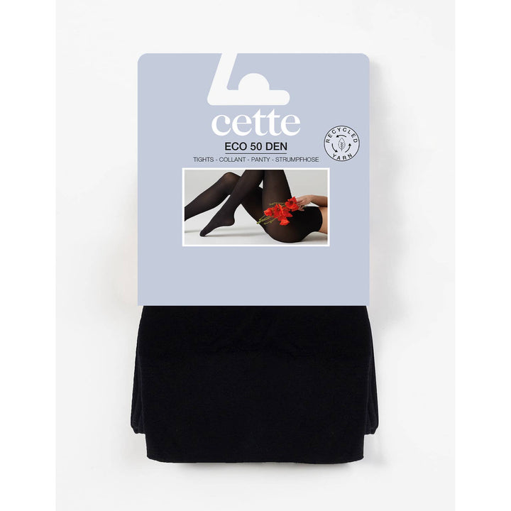 This - Opaque tights, recycled, 50 DEN in black