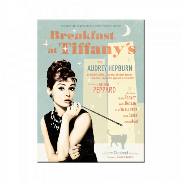 Magnet 6x8cm - Breakfast at Tiffany's Blue