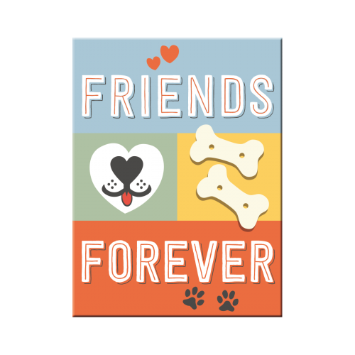 Magnet 6x8cm - Friends Forever