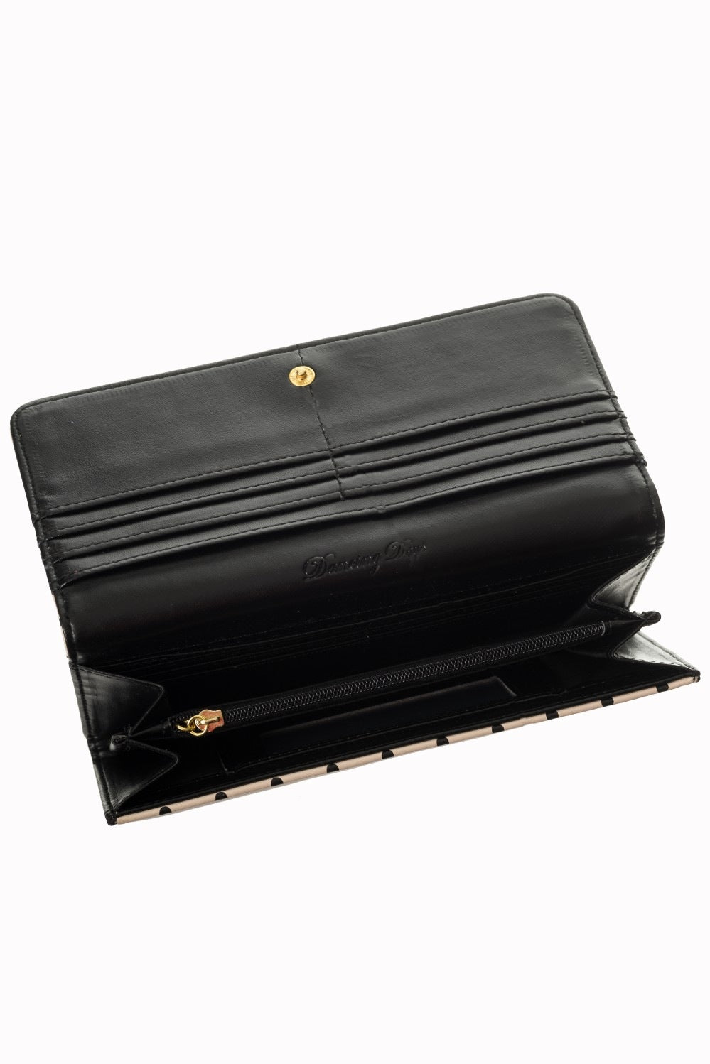 Banned Retro - Carla Polka Dot Wallet sand