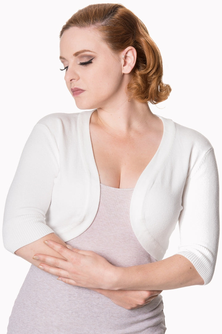 Banned Retro - Hudson Bolero ivory