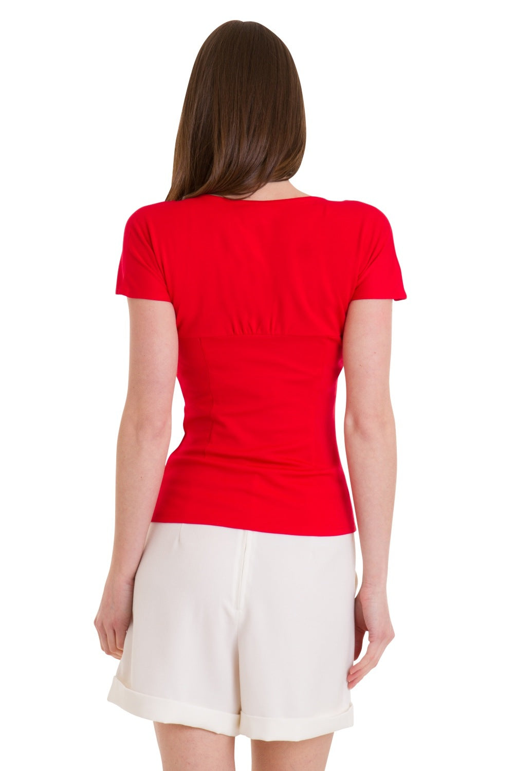 Banned Retro – Celle qui ose Top en rouge