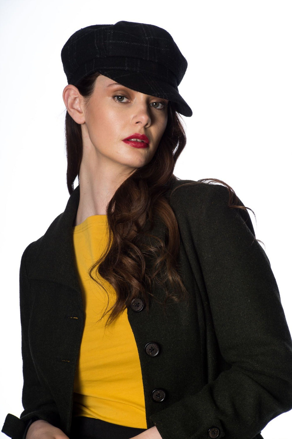 Banned Retro - Newsboy Cap black