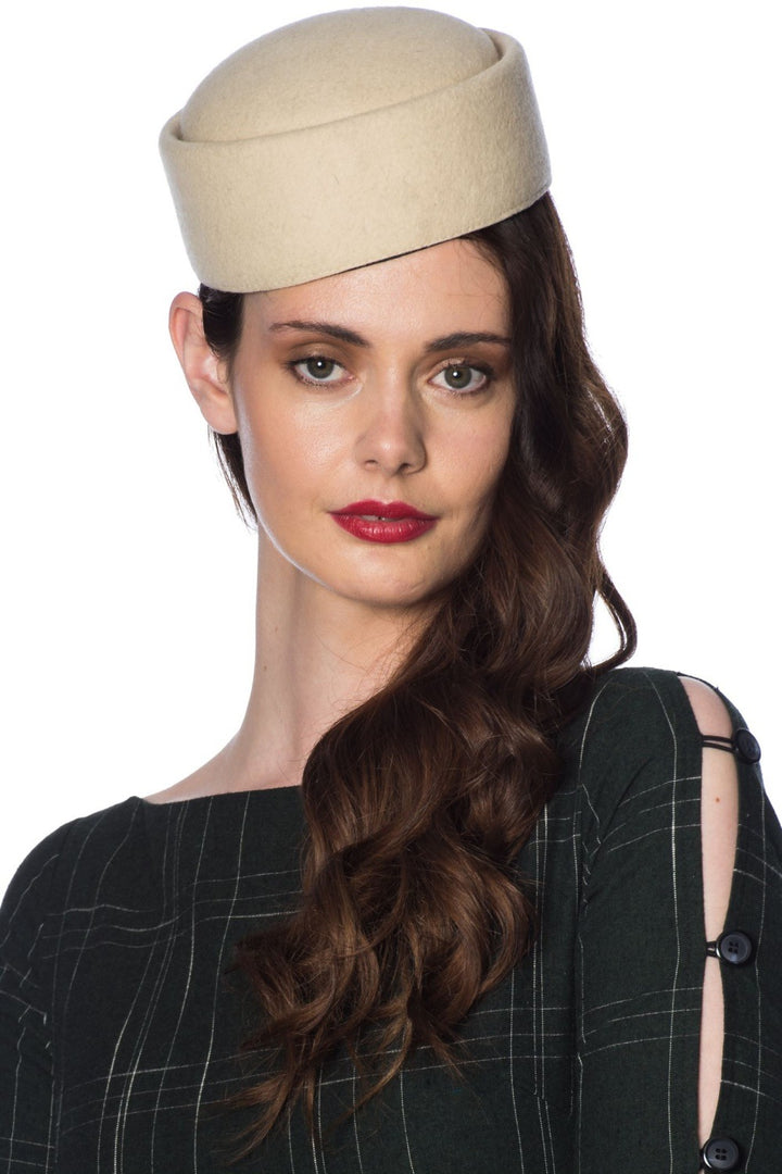 Banned Retro - Jackie Hat creme