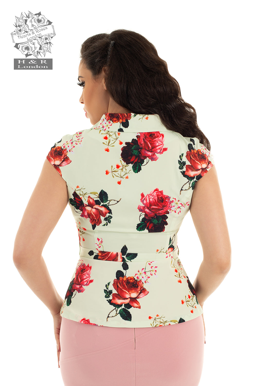 Hearts & Roses – Laila Polka Dot Blouse