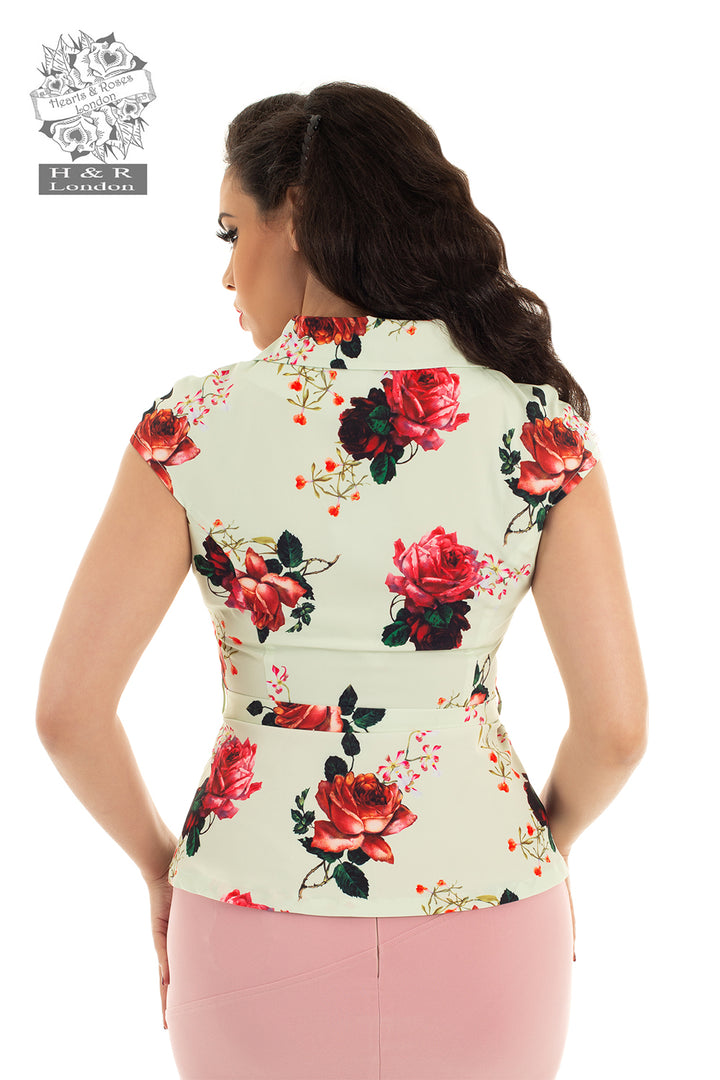 Hearts & Roses – Laila Polka Dot Blouse