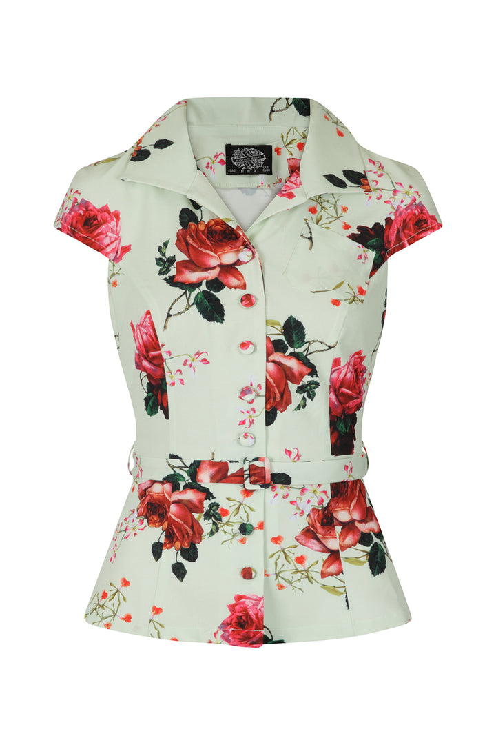 Hearts & Roses – Laila Polka Dot Blouse