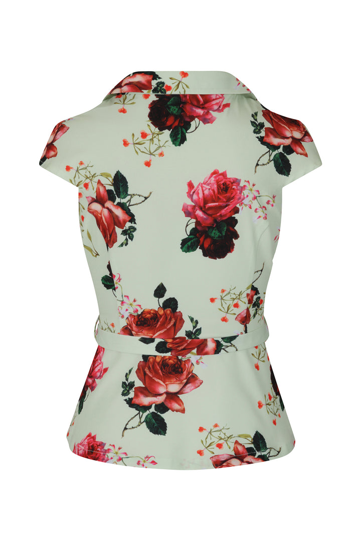 Hearts & Roses – Laila Polka Dot Blouse
