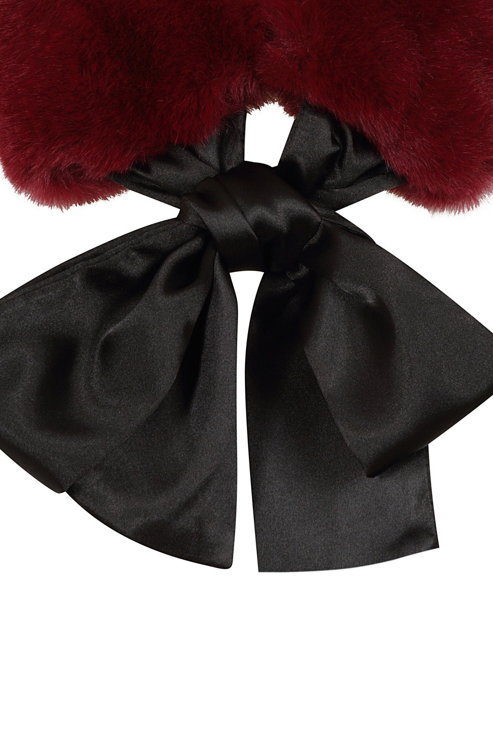 Banned Accessories – Natasha Webpelz Schal in burgundy