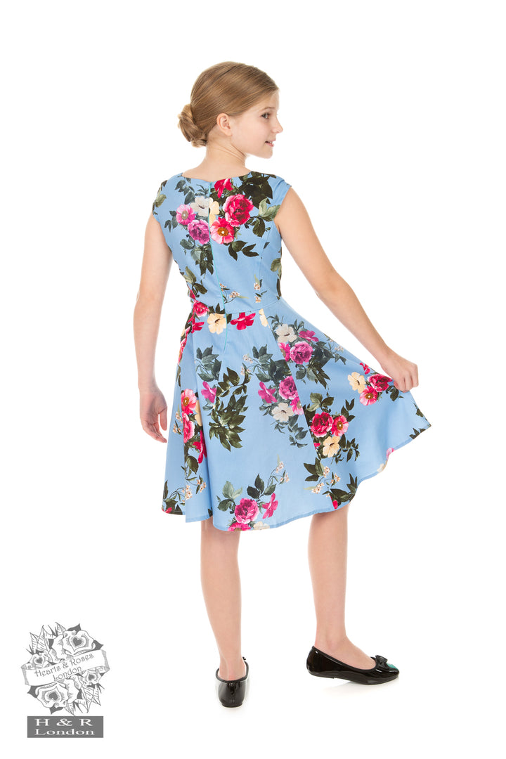 Hearts & Roses - Kids Luisa Tropical Swing Dress