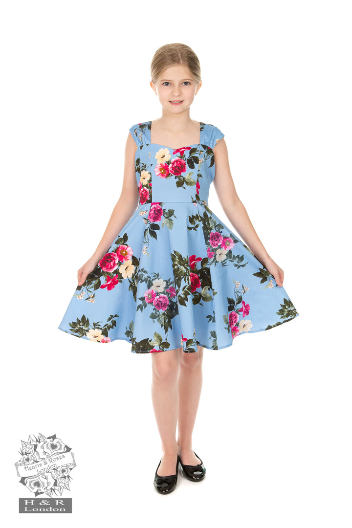 Hearts & Roses - Kids Luisa Tropical Swing Dress
