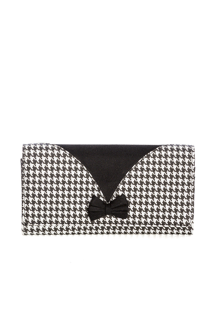 Banned Retro - Marilyn Wallet Houndstooth