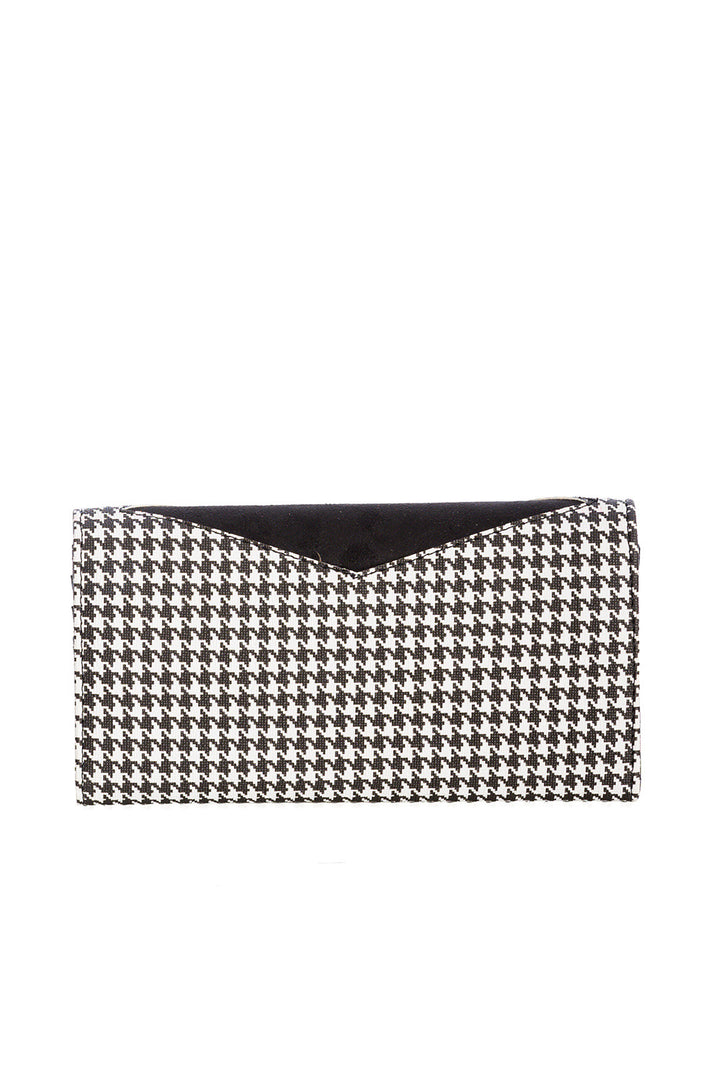 Banned Retro - Marilyn Wallet Houndstooth