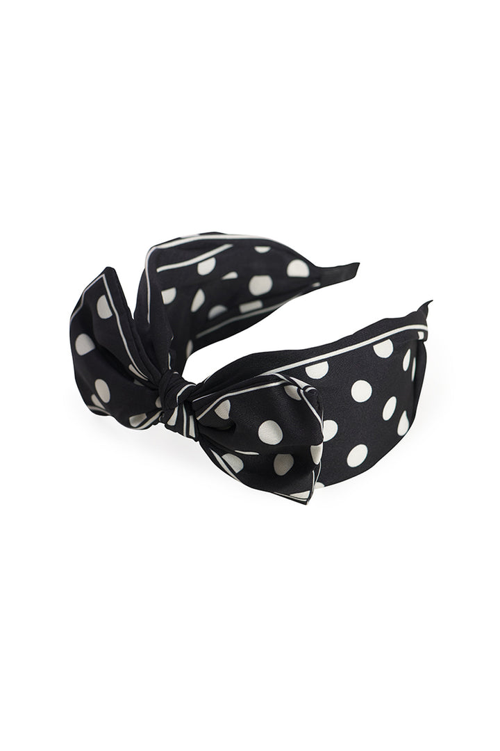 Banned Accessories – Lulu Haarreif schwarz weiß