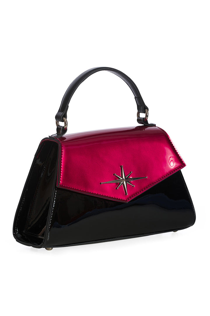 Banned Retro - Dance the Night Away Handbag in weinrot