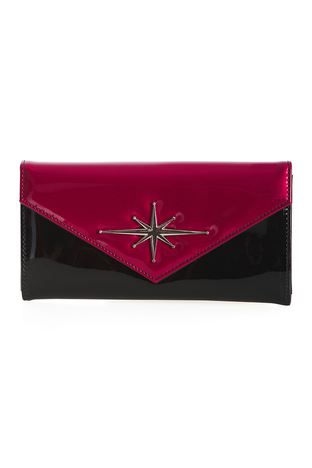 Banned Retro - Dance the night away Wallet in wine red