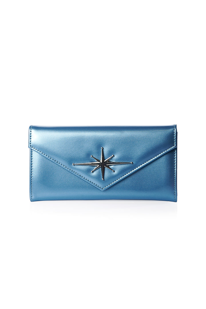 Banned Retro - Dance the night away Wallet in light blue