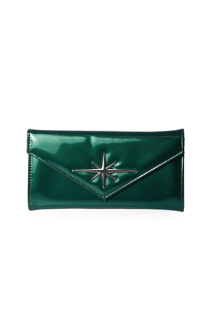 Banned Retro - Dance the night away Wallet in green