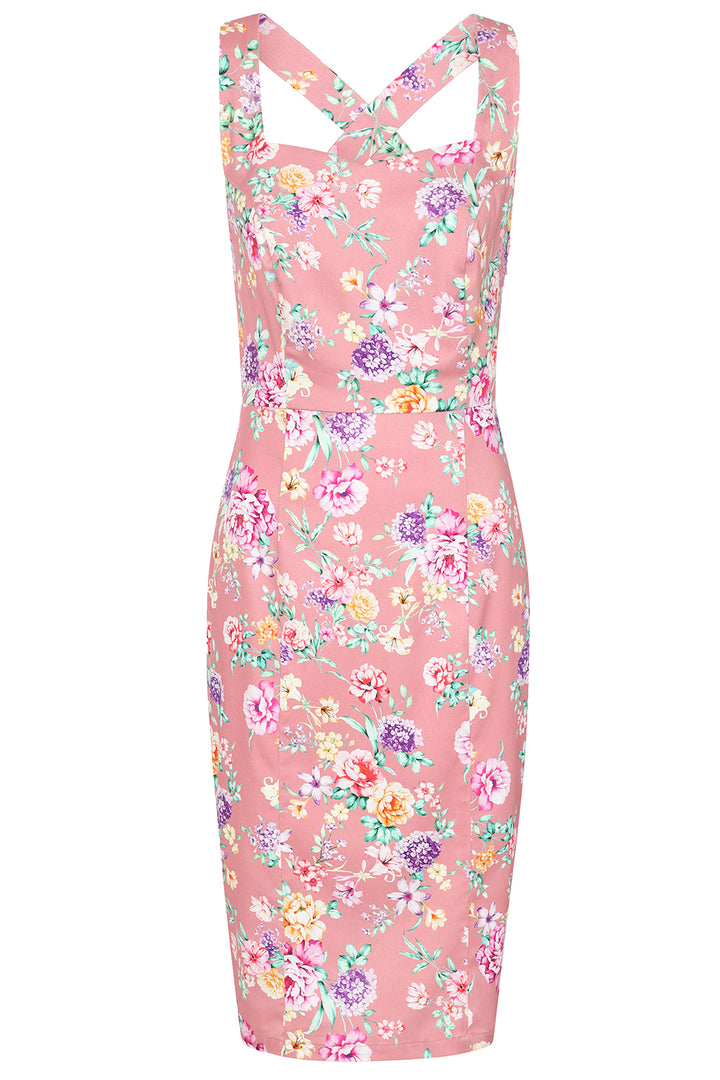 Hearts & Roses - Holly Floral Wiggle Dress