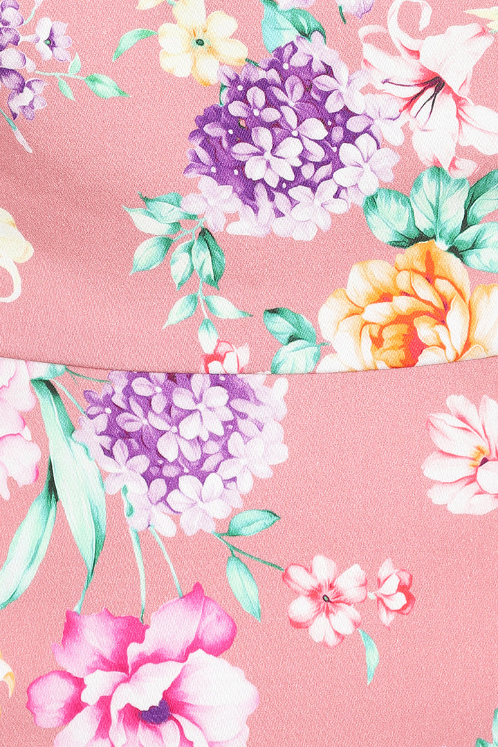 Hearts & Roses - Holly Floral Wiggle Dress