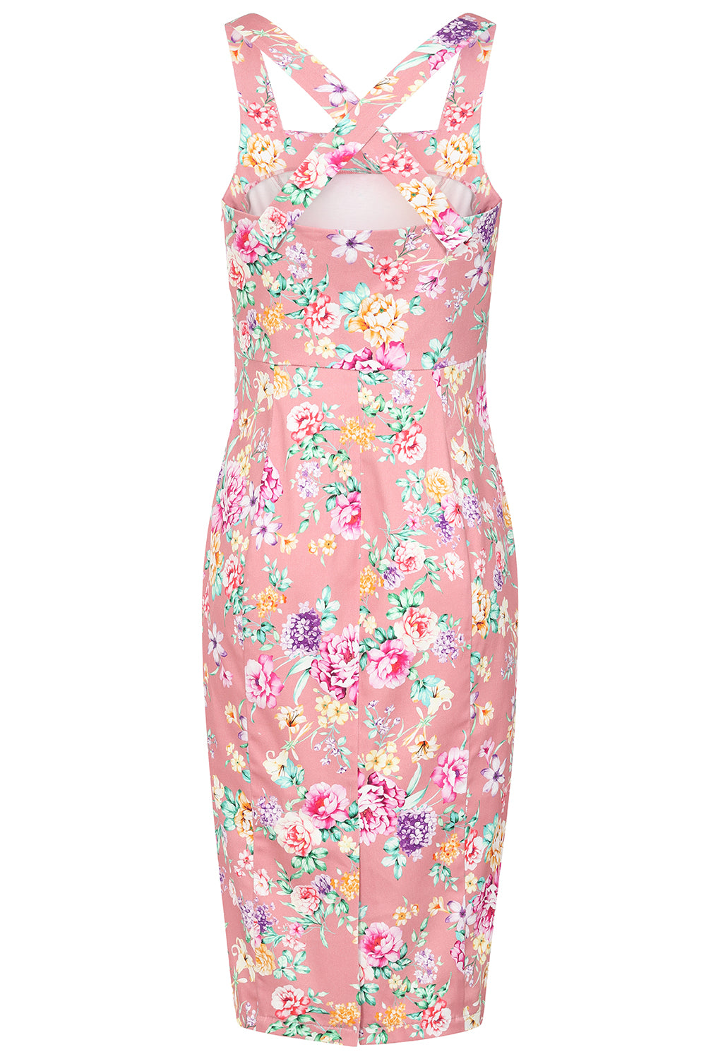 Hearts & Roses - Holly Floral Wiggle Dress