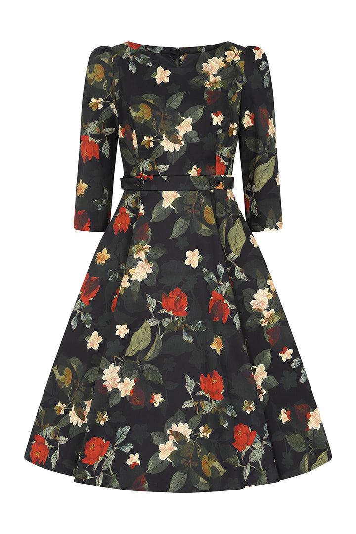 Hearts & Roses - Leia Floral Swing Dress