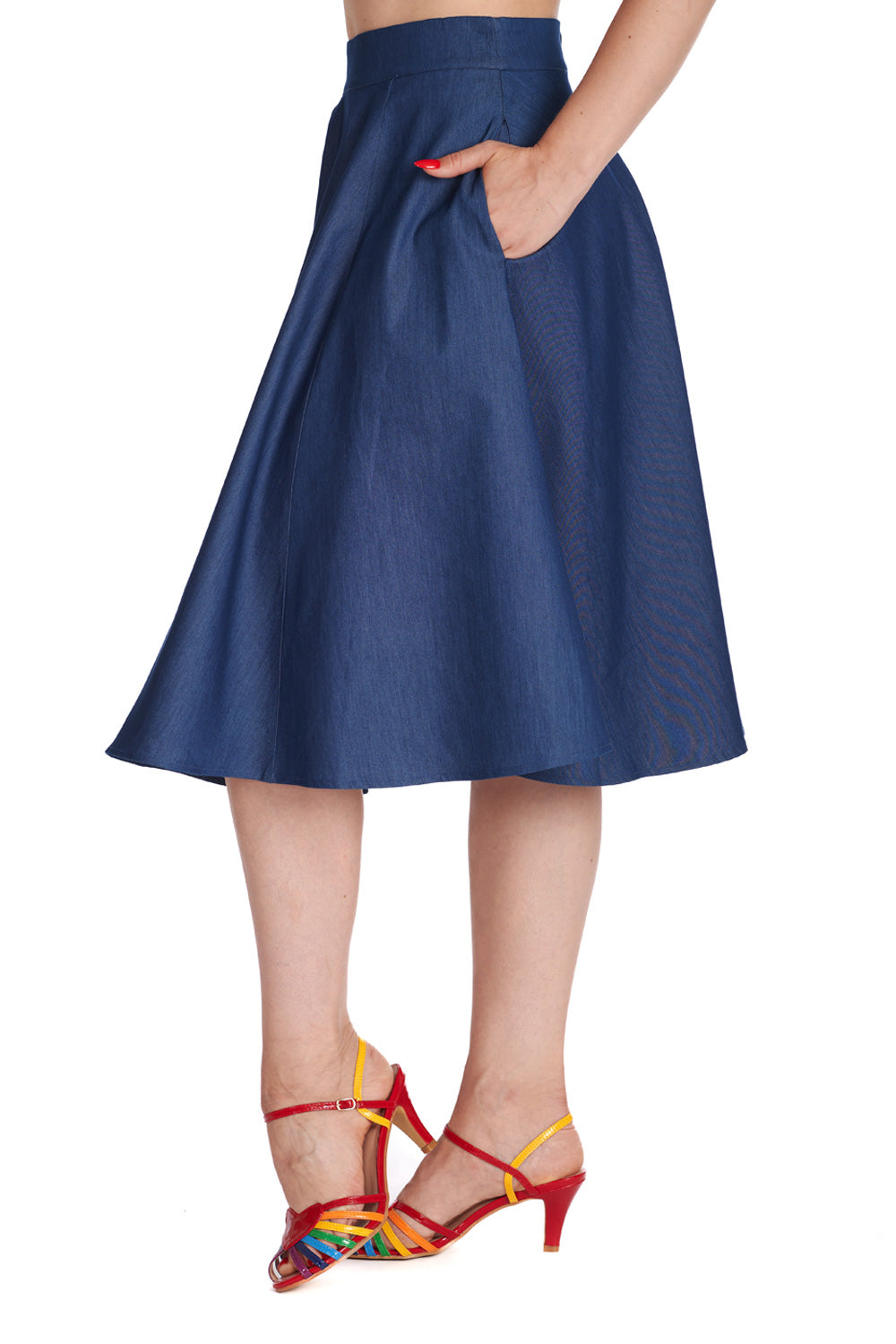 Banned Retro - Summer Denim Dream Skirt