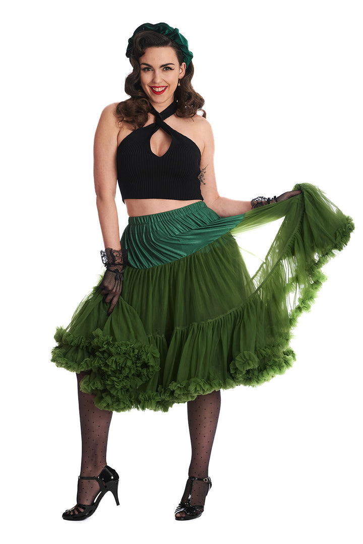 26" - Banned Retro - Petticoat Lifeforms in flaschengroen