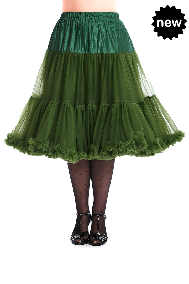 26" - Banned Retro - Petticoat Lifeforms in flaschengroen