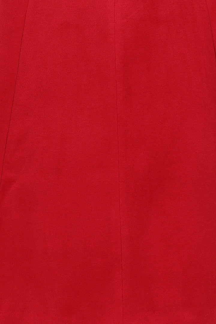 Hearts & Roses - Maddy Swing Coat in rot