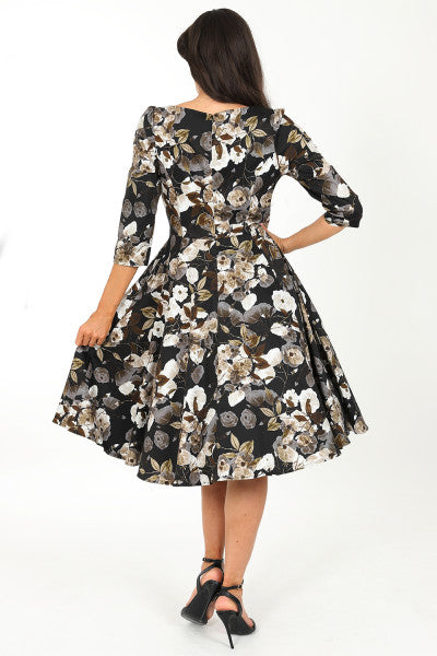 Hearts & Roses - Robe Swing Florale Cora