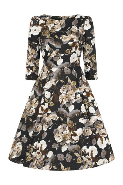 Hearts & Roses - Cora Floral Swing Dress