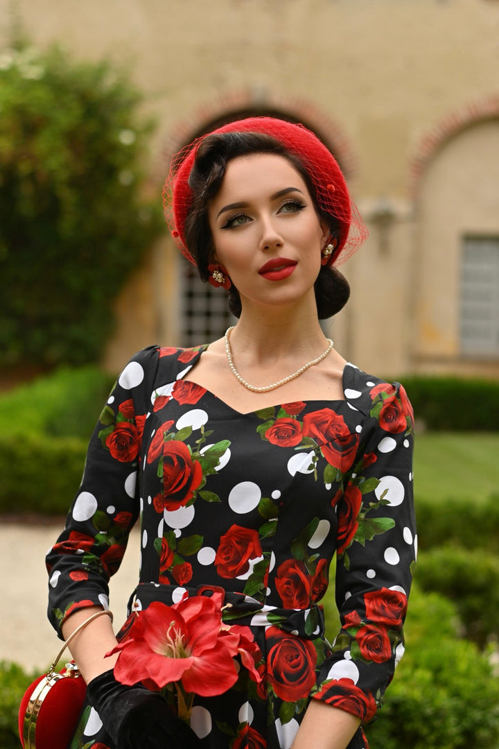 Hearts & Roses - Catriona Swing Dress