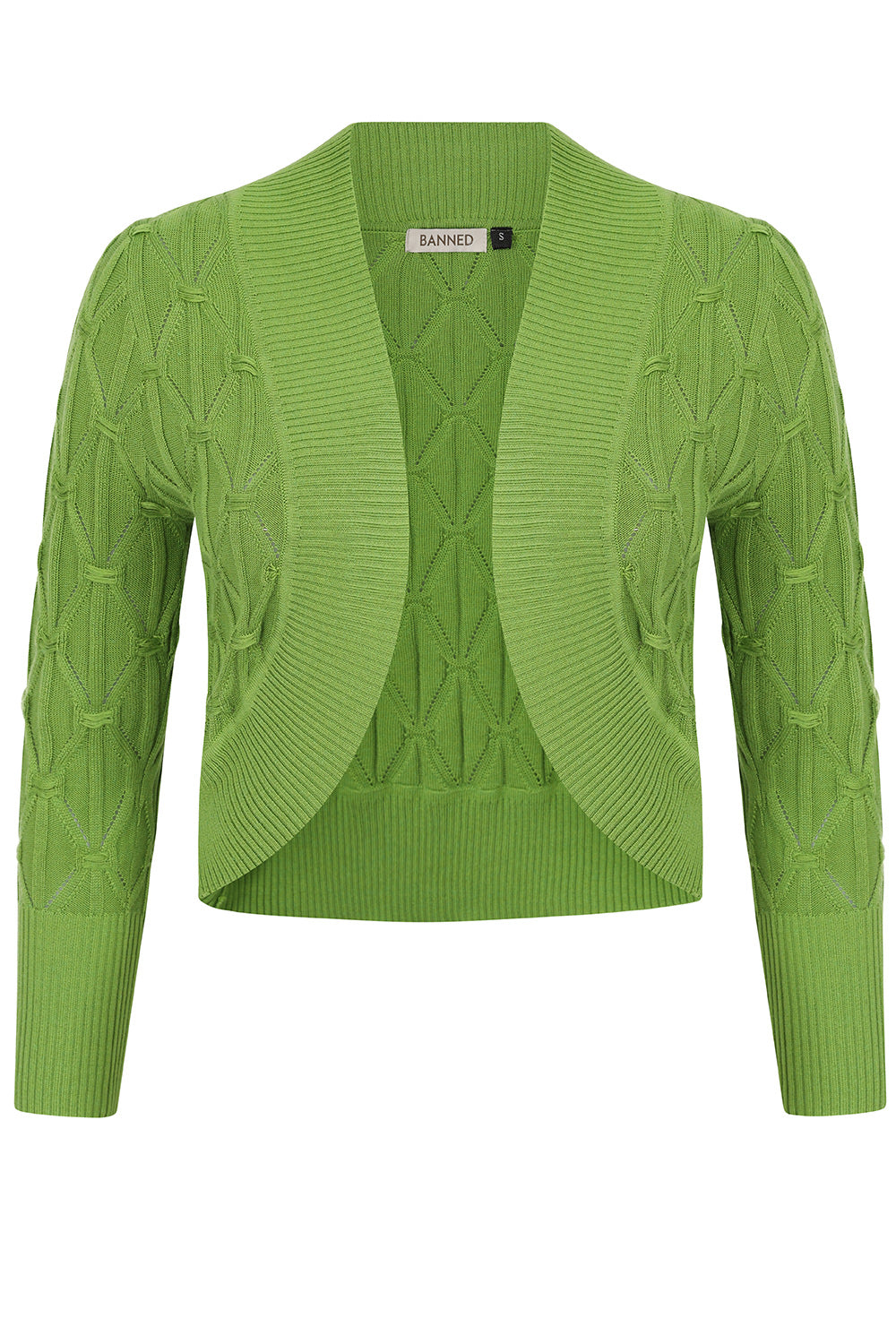 Banned Retro - Eden Bolero in verde