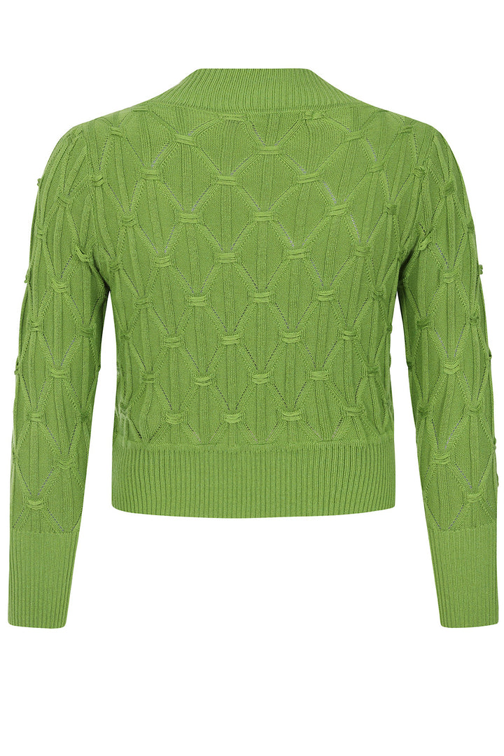 Banned Retro - Eden Bolero in groen