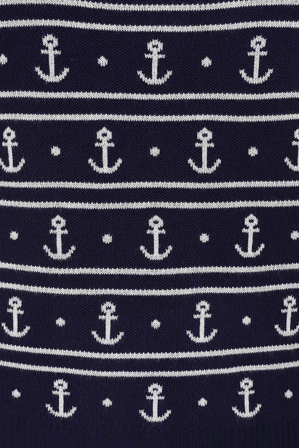 Banned Retro – Navy Nellie Anchor Jumper