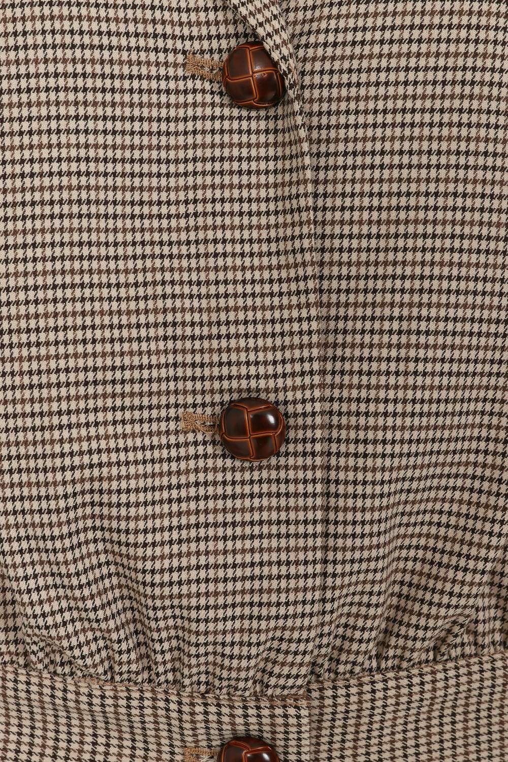 Banned Retro - Robin Houndstooth Jacket braun