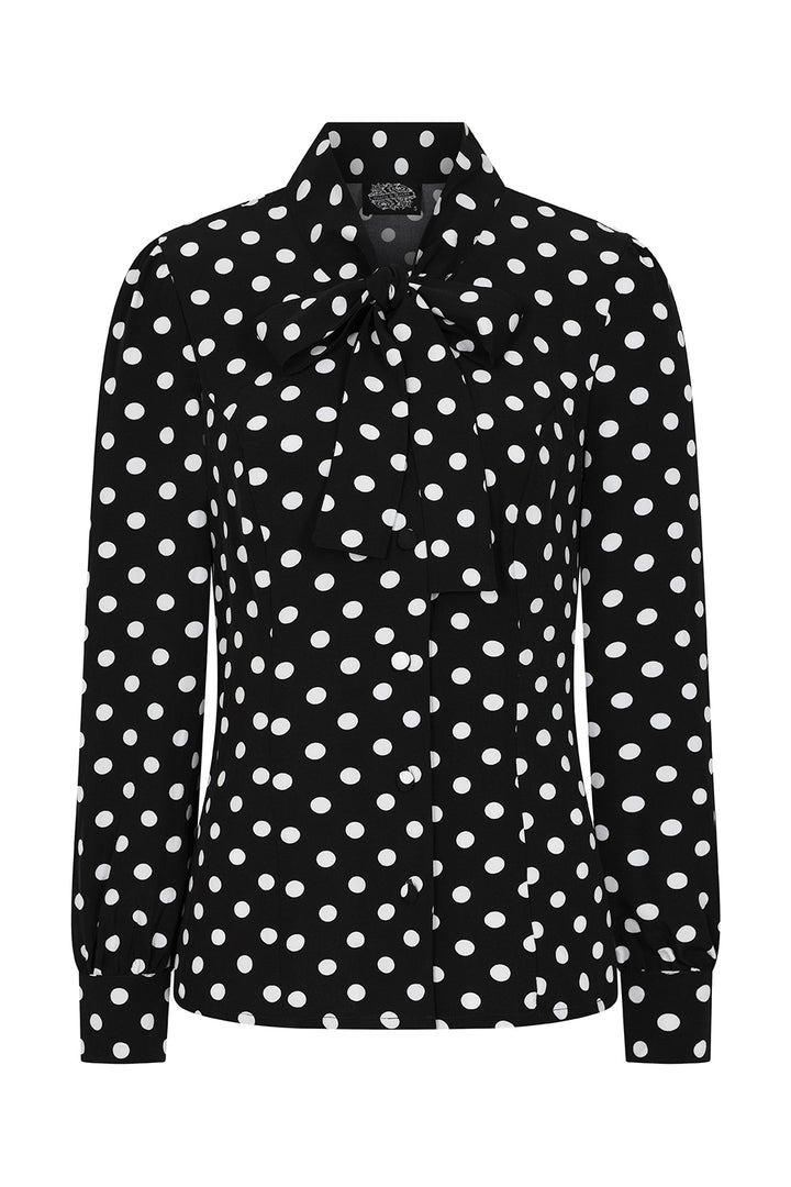 Hearts & Roses – Laila Polka Dot Blouse