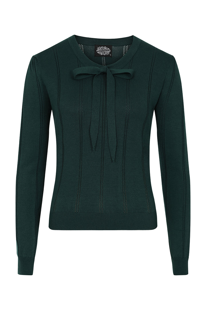 Hearts & Roses - Shelly Knitted Top grün