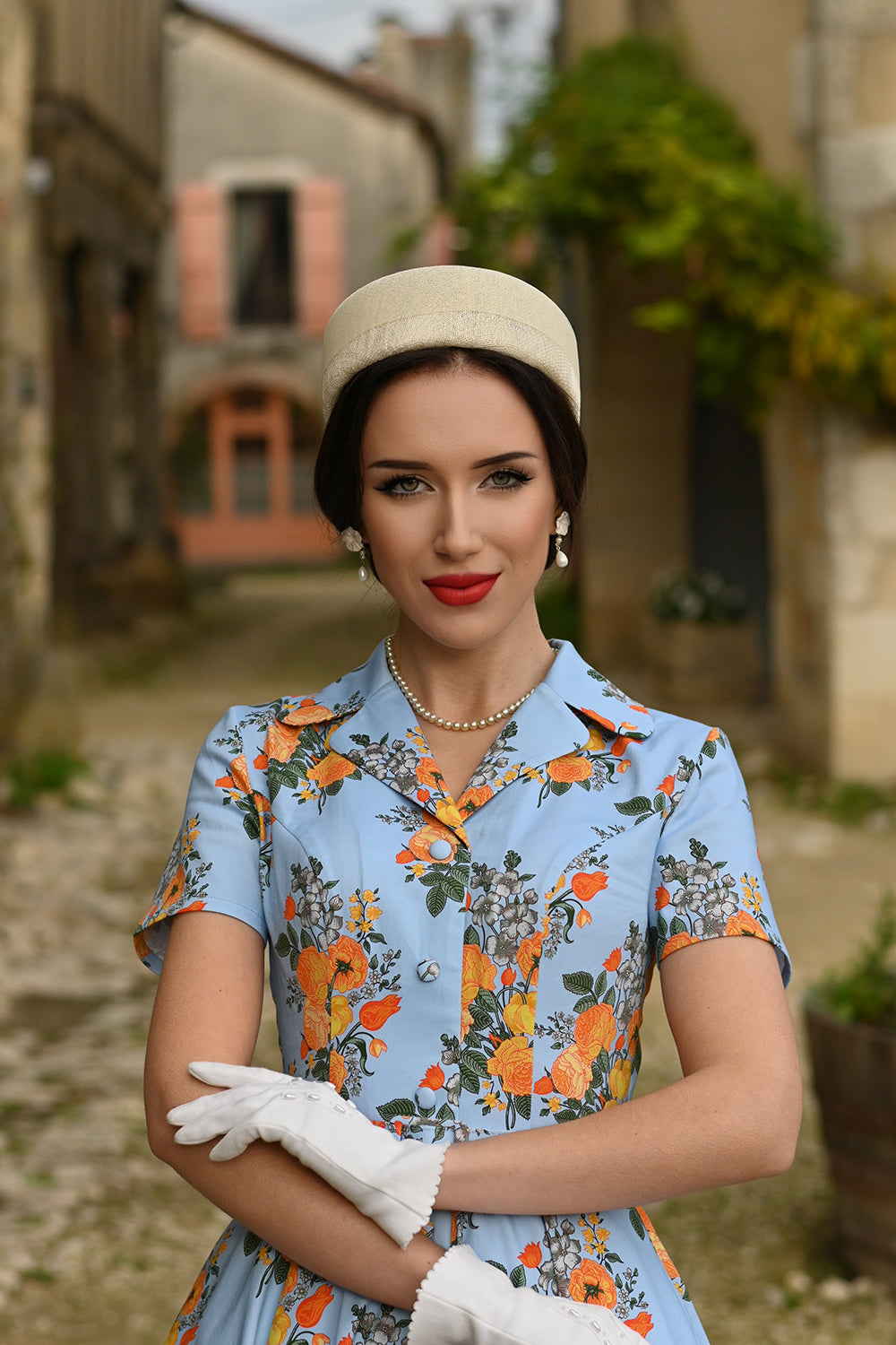 Hearts & Roses - Hallie Floral Swing Dress