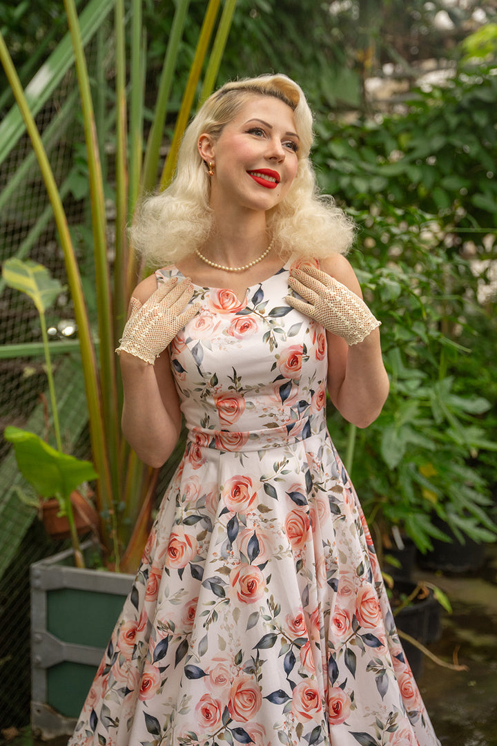 Hearts & Roses - Aurora Floral Swing Dress