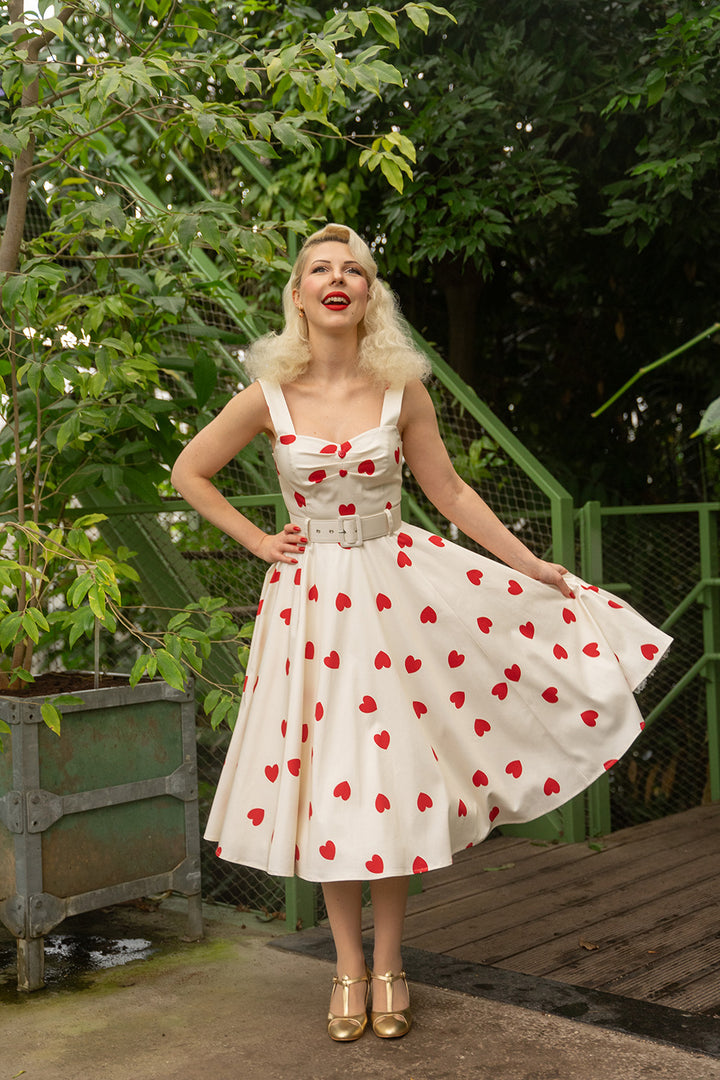 Hearts & Roses - Sweetheart Swing Jurk