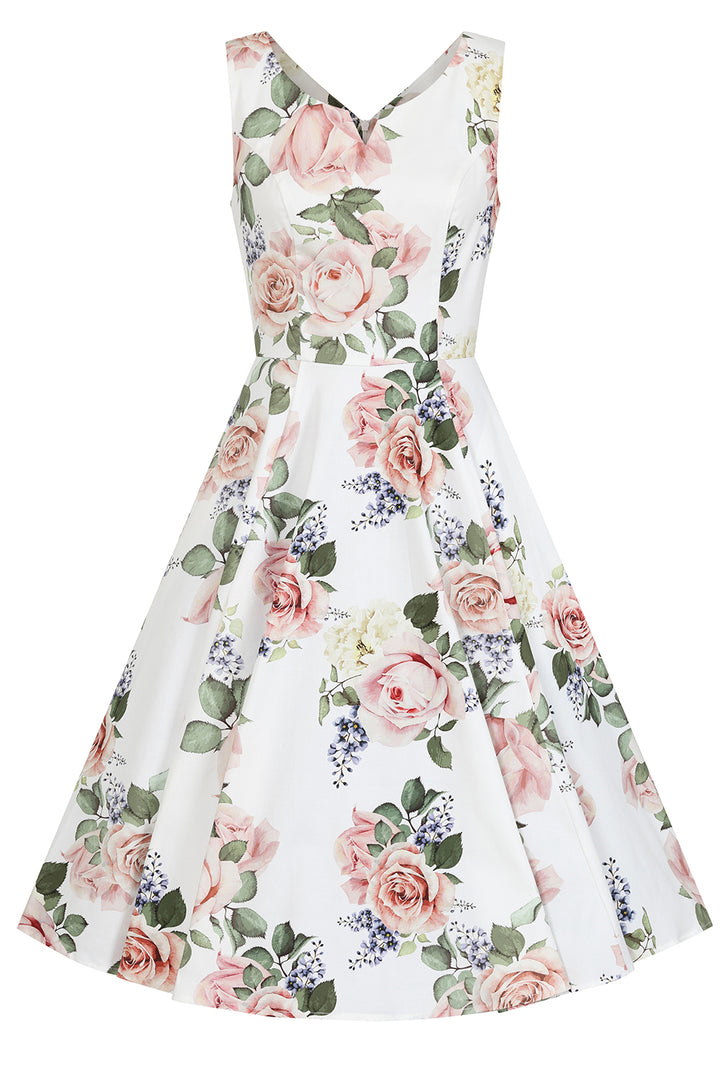 Hearts & Roses - Aurora Floral Swing Dress