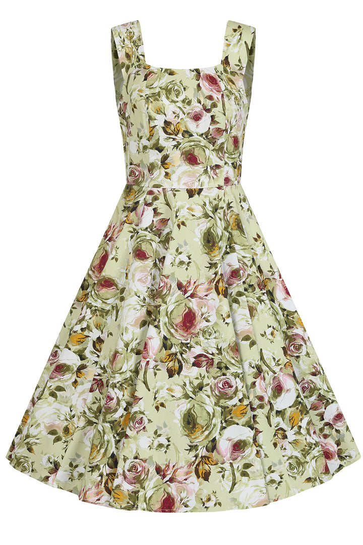 Hearts & Roses - Emilia Floral Swing Dress (Copy)