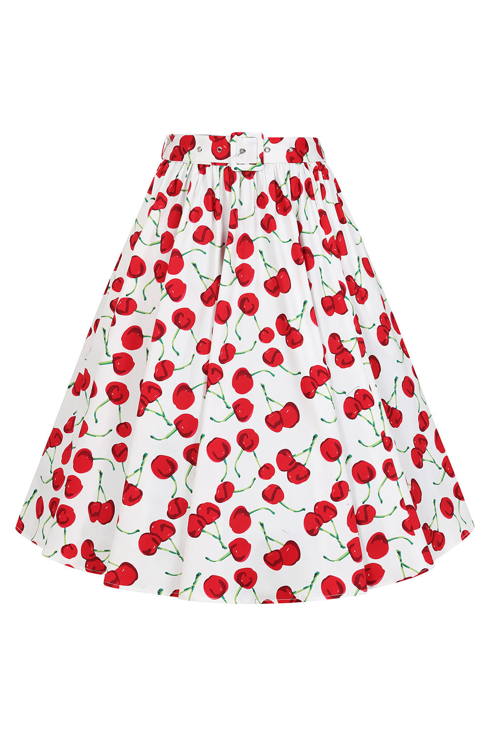 Hearts & Roses - Amelie Cherry Swing Skirt