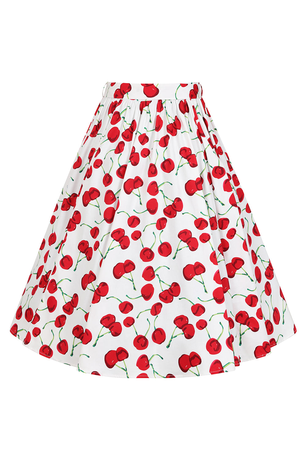 Hearts & Roses - Amelie Cherry Swing Skirt